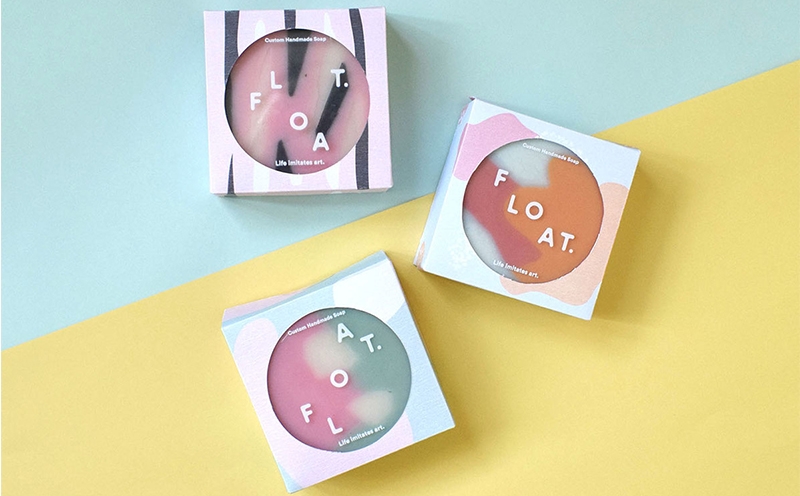 香皂產品包裝設計-  全新的沐浴用品香皂產品包裝設計，盡情的放松休息吧！