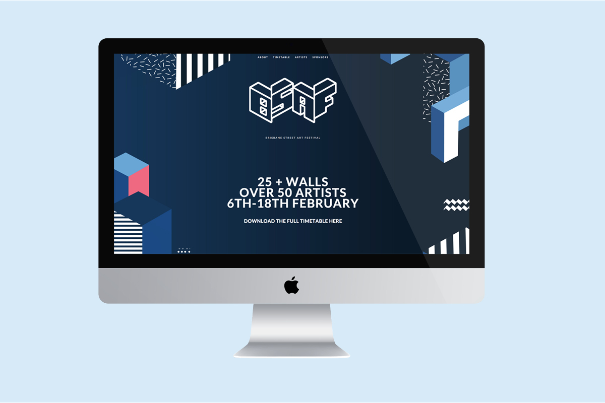 奧大利亞BRISBANE STREET藝術節視覺形象設計