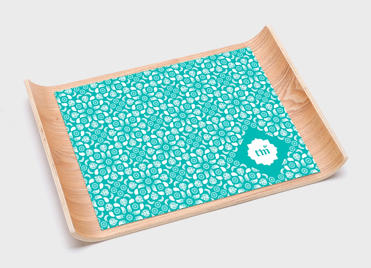 泰國快餐店的品牌設(shè)計(jì)，標(biāo)志設(shè)計(jì)和包裝設(shè)計(jì)