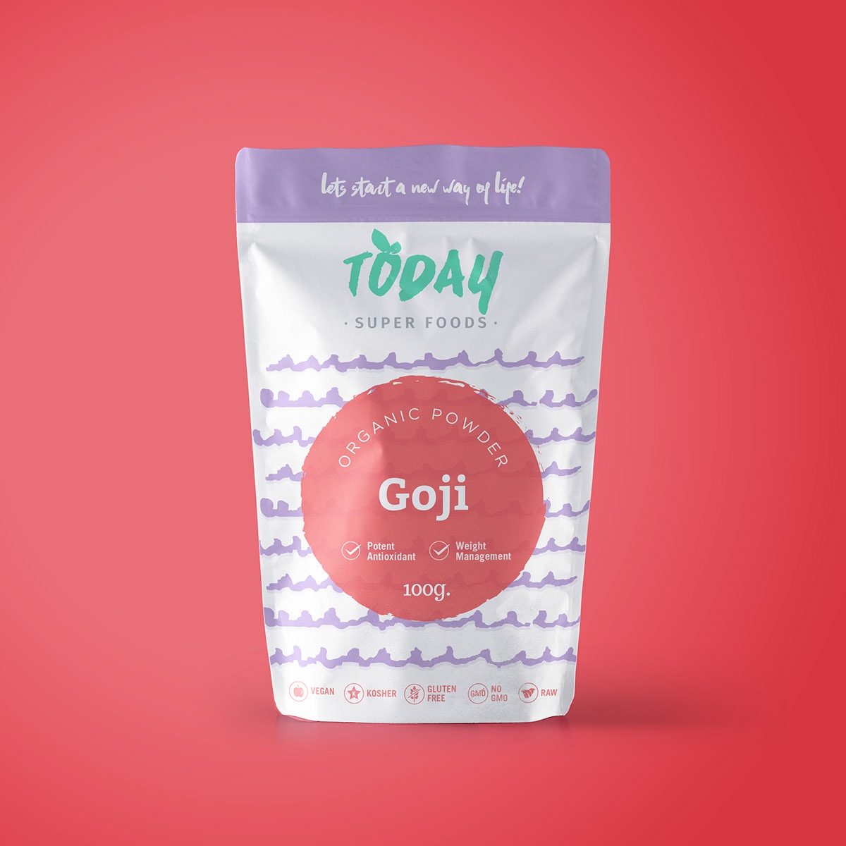 新的超級食品包裝設計