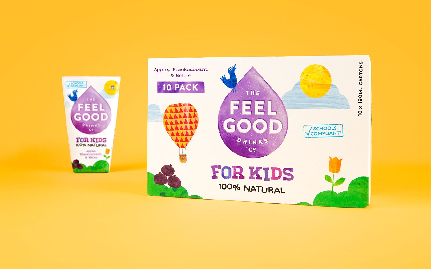 注重心態的飲料包裝設計