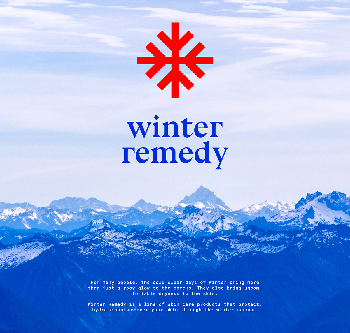 冬季護(hù)膚品包裝設(shè)計