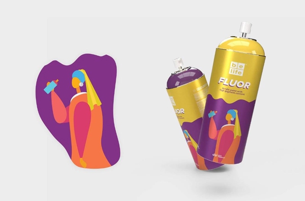 解鎖你的藝術天分，人人都是藝術家！｜BeLife噴漆包裝設計