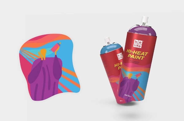 解鎖你的藝術天分，人人都是藝術家?。麭eLife噴漆包裝設計